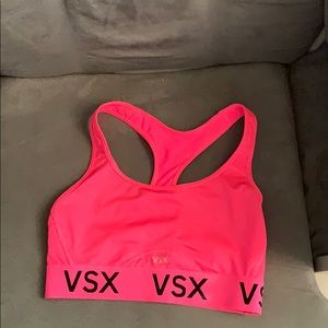 VSX neon sports bra